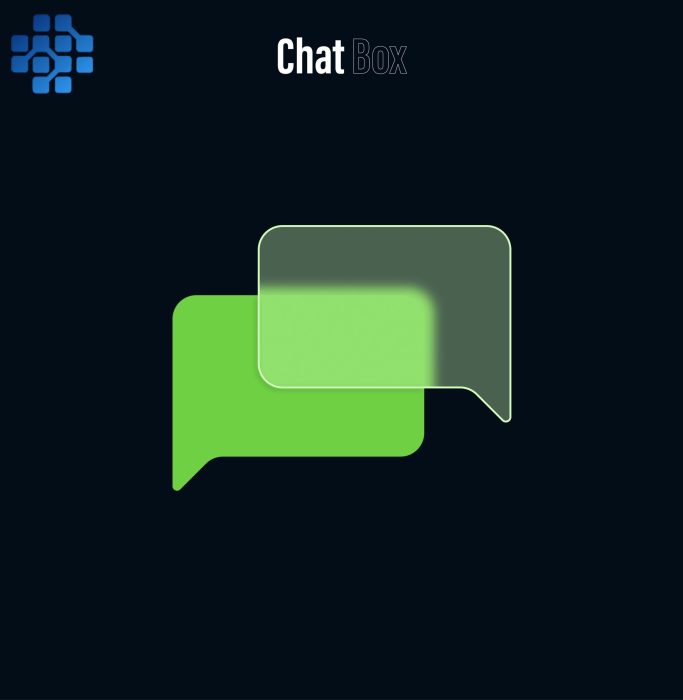 Chat Box Glassmorphism